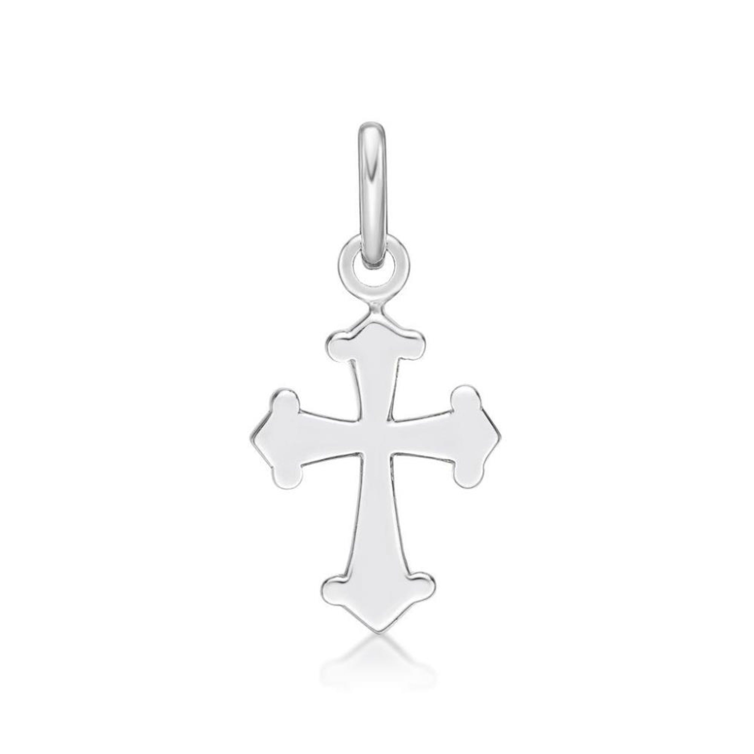 Picture of TINY, ARROW TIP CROSS, 9x11mm